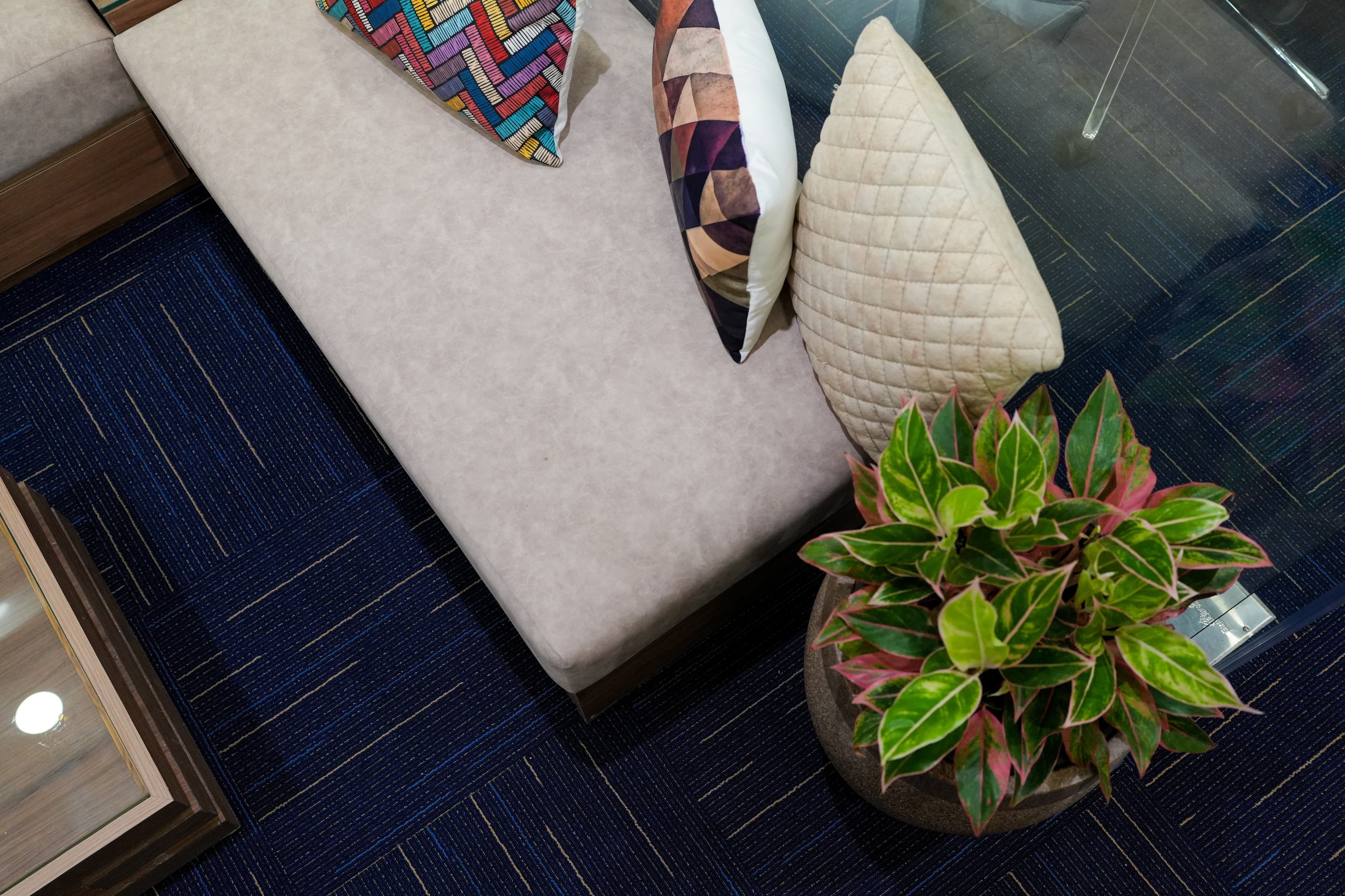 Modern architectural building with sleek design